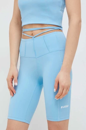 Kraťasy Guess dámské, hladké, high waist