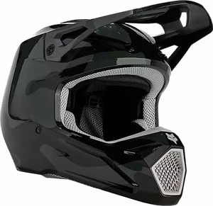 FOX V1 Bnkr Helmet Black Camo L Přilba