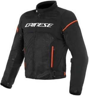 Dainese Air Frame D1 Tex Black/White/Fluo Red 50 Textiljacke