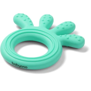 BabyOno Be Active Silicone Teether Octopus hryzadielko Mint 1 ks