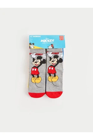 LC Waikiki LCW Kids Mickey Mouse Patterned Boys Socks 5 Pack