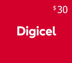 Digicel $30 Mobile Top-up MQ