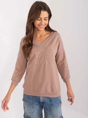 Blouse-RV-BZ-9143.87P-dark beige