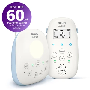 Philips Avent Baby Dect monitor SCD715,Philips AVENT Pestúnka detská audio SCD715/52