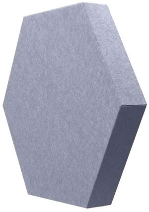 Mega Acoustic HexaPET 5 cm Light Gray Panel de espuma absorbente