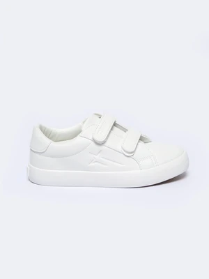 Children's Velcro Sneakers Big Star White