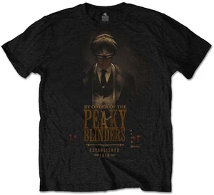 Peaky Blinders Tričko Established 1919 Unisex Black M