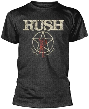 Rush Tričko American Tour 1977 Grey 2XL