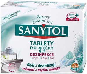 SANYTOL Tablety do umývačky riadu 4v1 40 ks