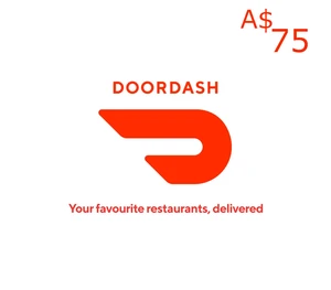 DoorDash A$75 Gift Card AU