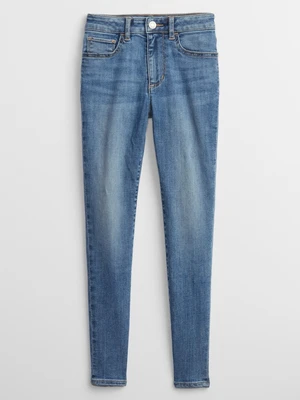 GAP Blue girls' jeg med bas jeans