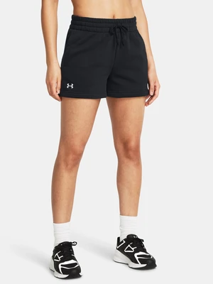 Under Armour Rival Fleece Short-BLK - Ladies