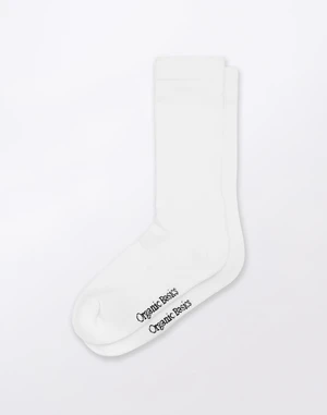 Organic Basics Core Tennis Crew Socks 2-pack White 35-38