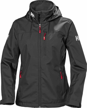 Helly Hansen Women's Crew Hooded Kurtka Black XS