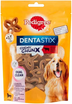 PEDIGREE pochúťka DentaStix Chewy Chunx hovädzie MAXI 68g