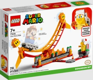 LEGO Super Mario 71416 Lávová vlna – rozšiřující set