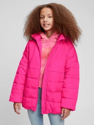 Pink Girls' Jacket Quilted GAP