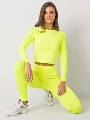 Fluo yellow Patrice sports set