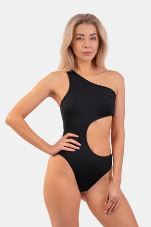 NEBBIA Asymmetric monokini on one shoulder