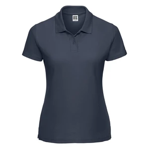 Navy Blue Polycotton Polo Russell Women's T-Shirt