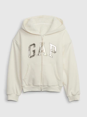 GAP Kids' Sherpa Hoodie - Girls