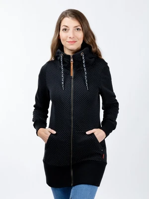 Women's Stretched Sweatshirt GLANO - Black