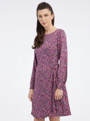 Orsay Pink and Purple Women's Patterned Dress - Women's