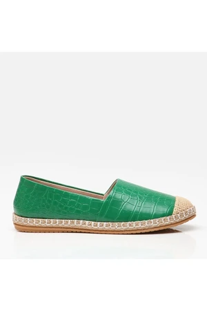 Yaya by Hotiç Green Pedestrian Women's Casual Shoes