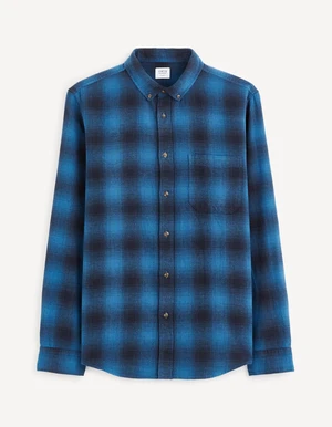 Celio Plaid Shirt Fabuche - Men's