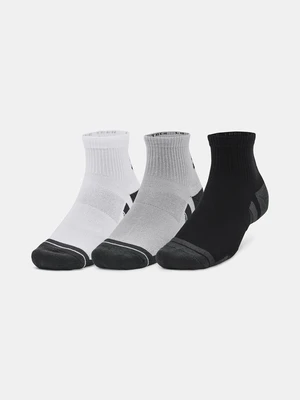 Under Armour Socks UA Performance Tech 3pk Qtr-GRY - unisex