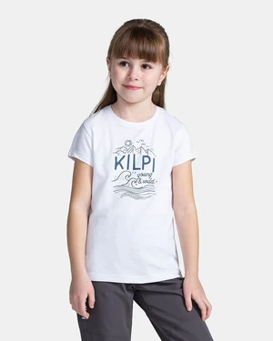 Girls' T-shirt Kilpi MALGA-JG White