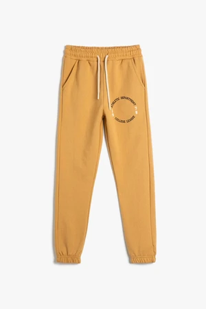 Koton Boy Camel Hair Sweatpants