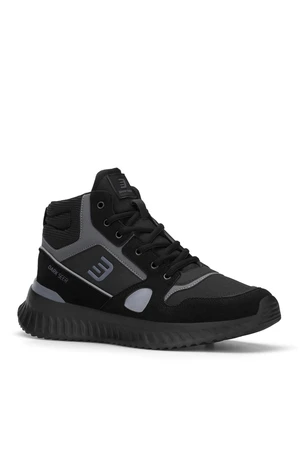 DARK SEER Black Men's Black Sneakers