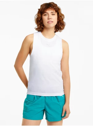 White Puma Evide Mesh Women's Tank Top