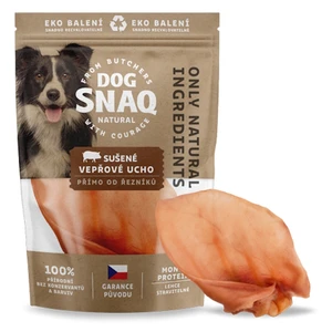 DOG SNAQ Vepřové ucho sušené 1 ks