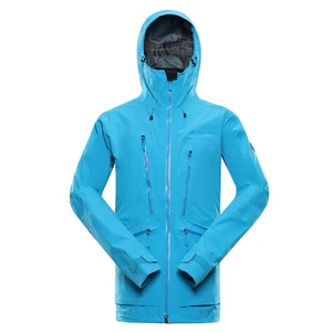 Men's jacket with membrane PTX ALPINE PRO CORT neon atomic blue