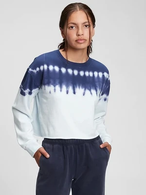 GAP Children's Sweatshirt Cropped Cutoff Crew - Girls