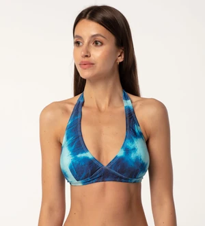 Aloha From Deer Woman's Tie Dye Halter Neck Bikini Top BTH AFD852