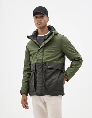 Dark green jacket Celio Supheatgum