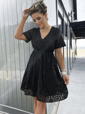 Dress black Och Bella BI-25222-II.black