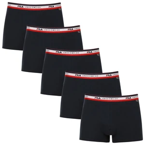 5PACK men's boxers Fila dark blue