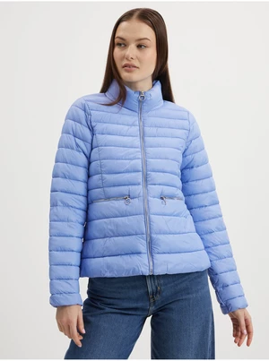 Blue Ladies Quilted Jacket ONLY Madeline - Women