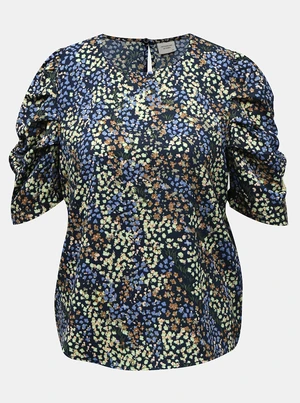 Green-blue floral blouse JDY Mia - Ladies