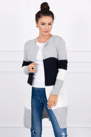 Cardigan da donna Kesi Color Block