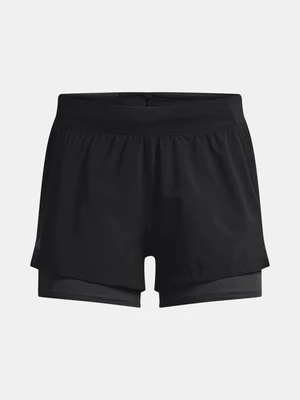 Under Armour Shorts UA IsoChill Run 2N1 Short-BLK - Women