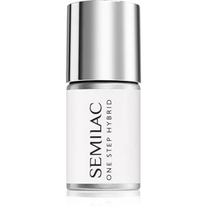 Semilac One Step Hybrid 3in1 gelový lak na nehty odstín S251 Coconut Cream 7 ml