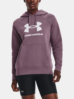 Under Armour Sweatshirt UA Rival Fleece Big Logo Hdy-PPL - Women