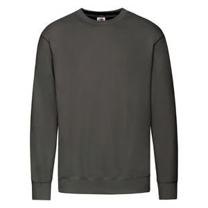 Graphite Men's Sweatshirt Lightweight Set-in-Sweat Sweat Fruit of the Loom