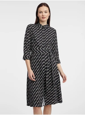 Orsay Black Women Patterned Shirt Dress - Women