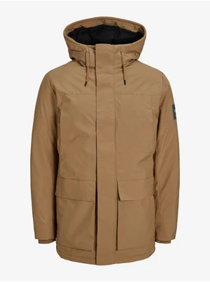 Brown Men's Winter Parka Jack & Jones Rob - Men